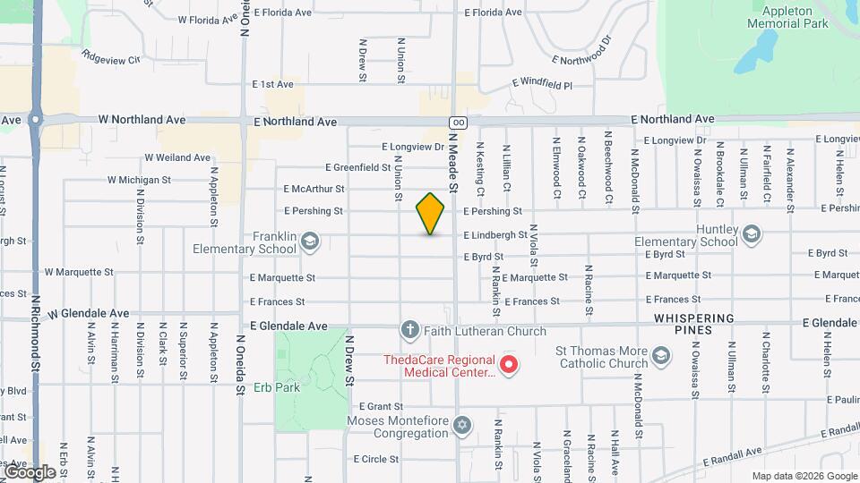 707 E Lindbergh St Mapa y Detalles de la Ubicación