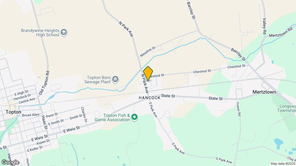 31 N Park Ave Map and Location Details