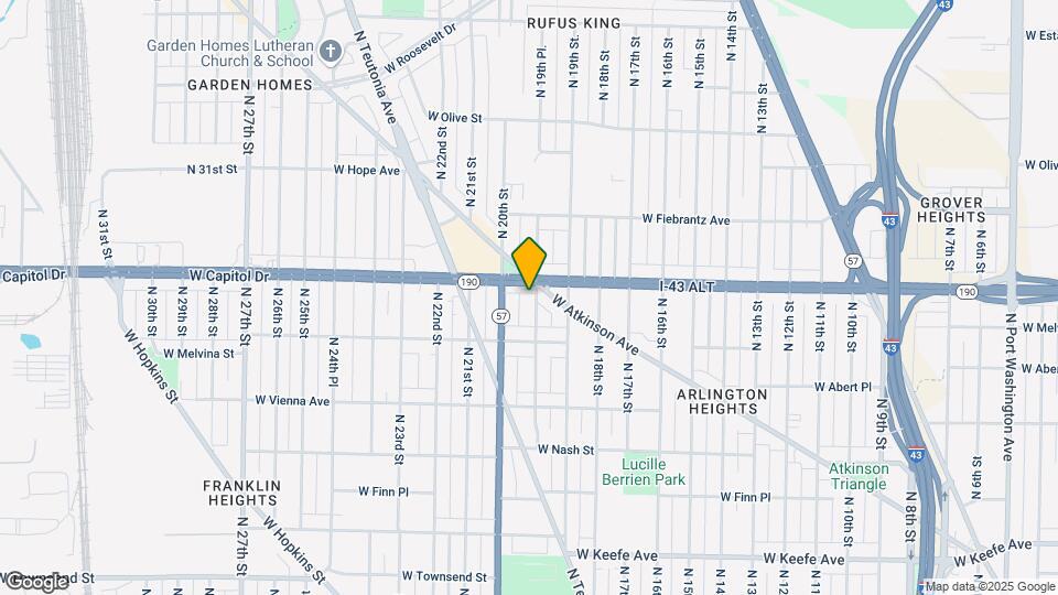 3959 N 19th Pl. Mapa y Detalles de la Ubicación