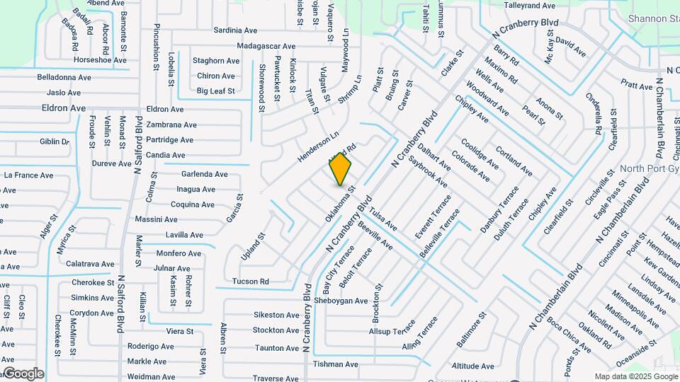 3115 Tulsa Ave Map and Location Details