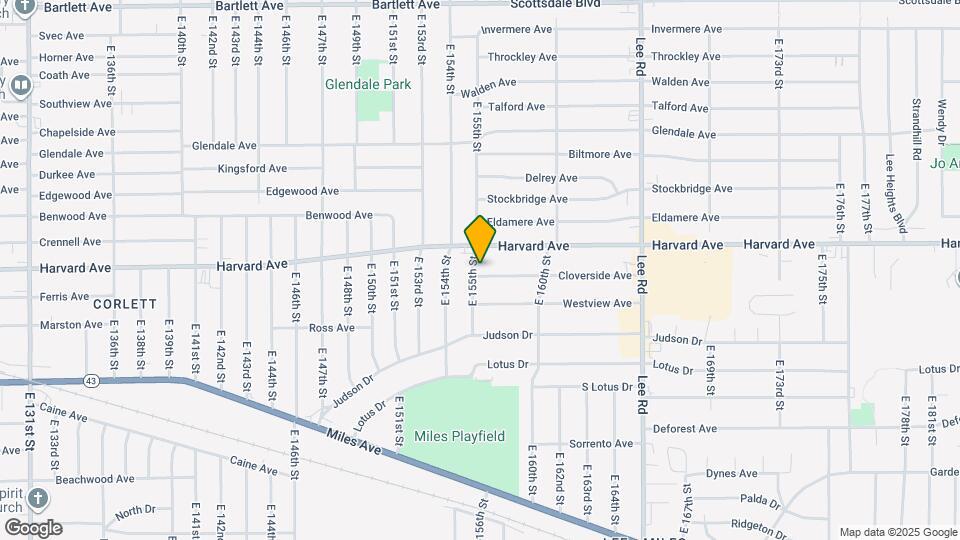 15507 Cloverside Ave Map and Location Details