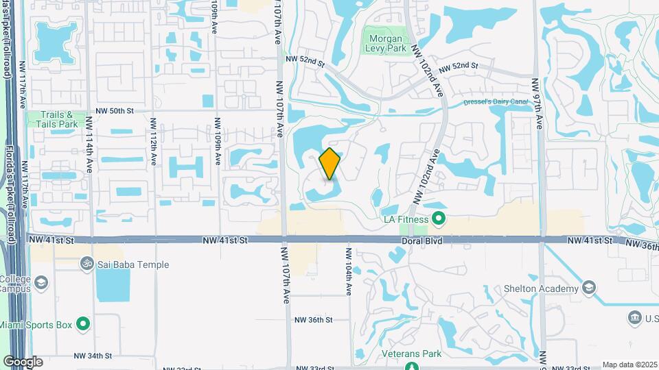 10335 NW 46th St Map and Location Details