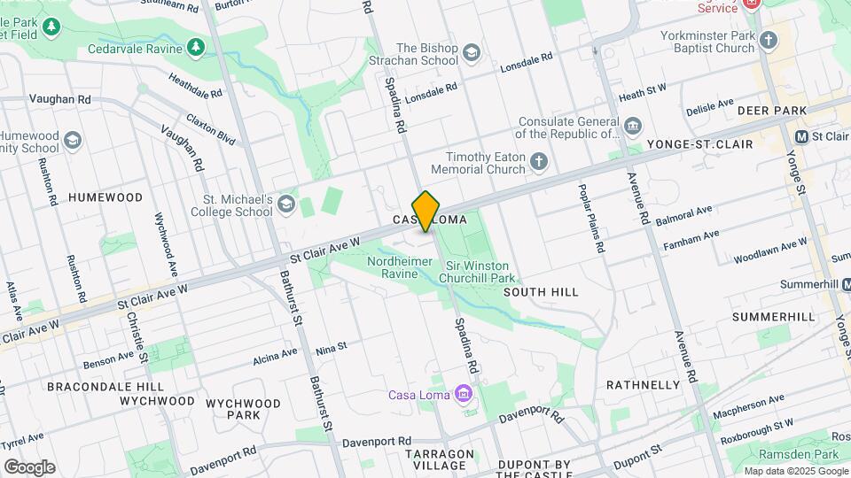 336-336 Spadina Rd Map and Location Details