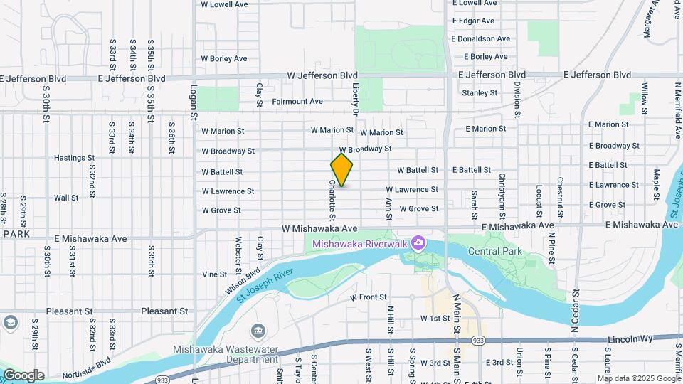 425 W Lawrence St Map and Location Details