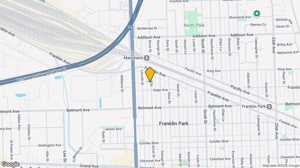 3320 Ernst St Map and Location Details