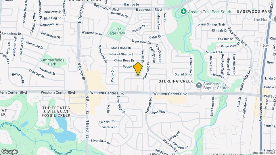 6763 Dandelion Dr Map and Location Details
