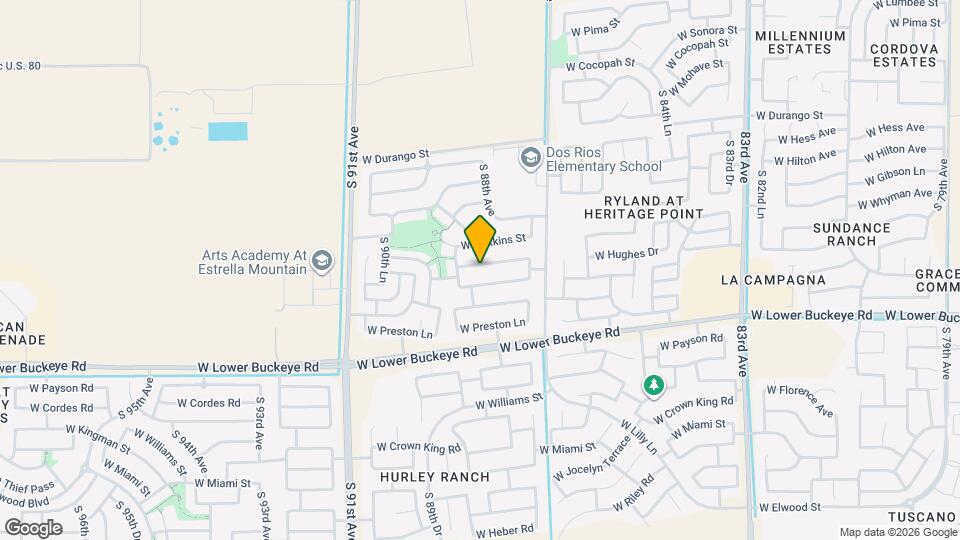 8811 W Hammond Ln Map and Location Details
