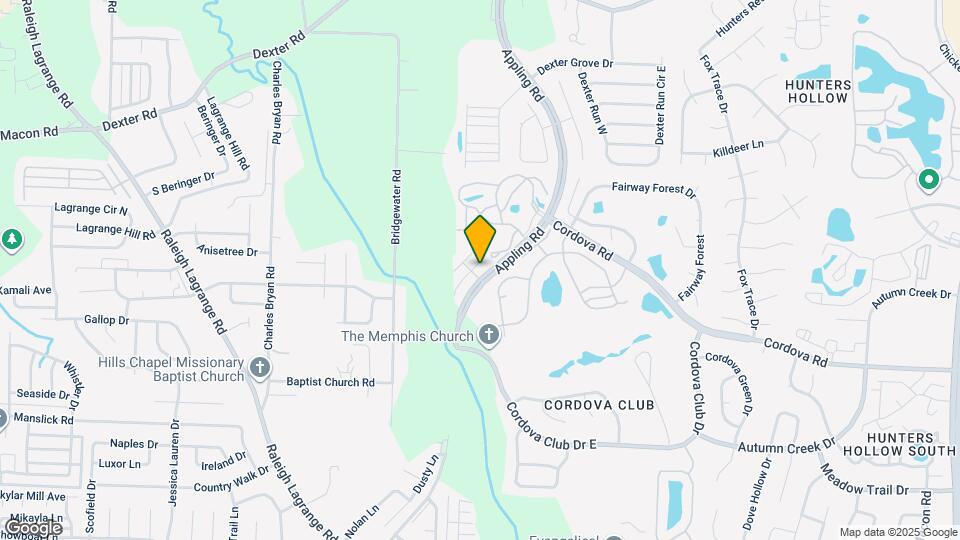 1343 Appling Rd Map and Location Details