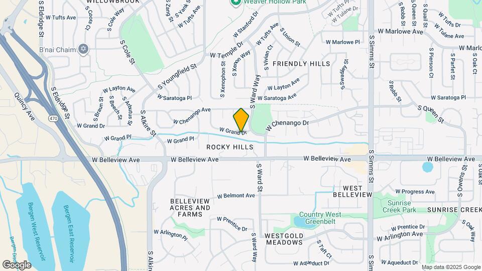 12534 W Grand Dr Map and Location Details