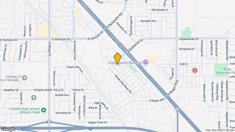 519 Moses Lake Ct Map and Location Details