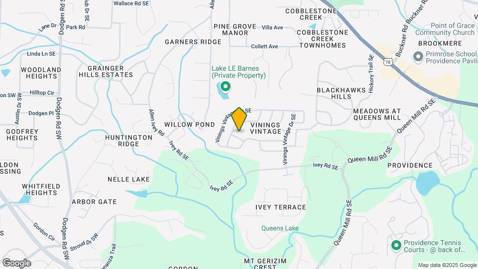 383 Vine Mountain Way Map and Location Details