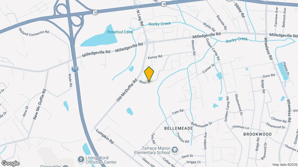 3318 Winn Dr Mapa y Detalles de la Ubicación