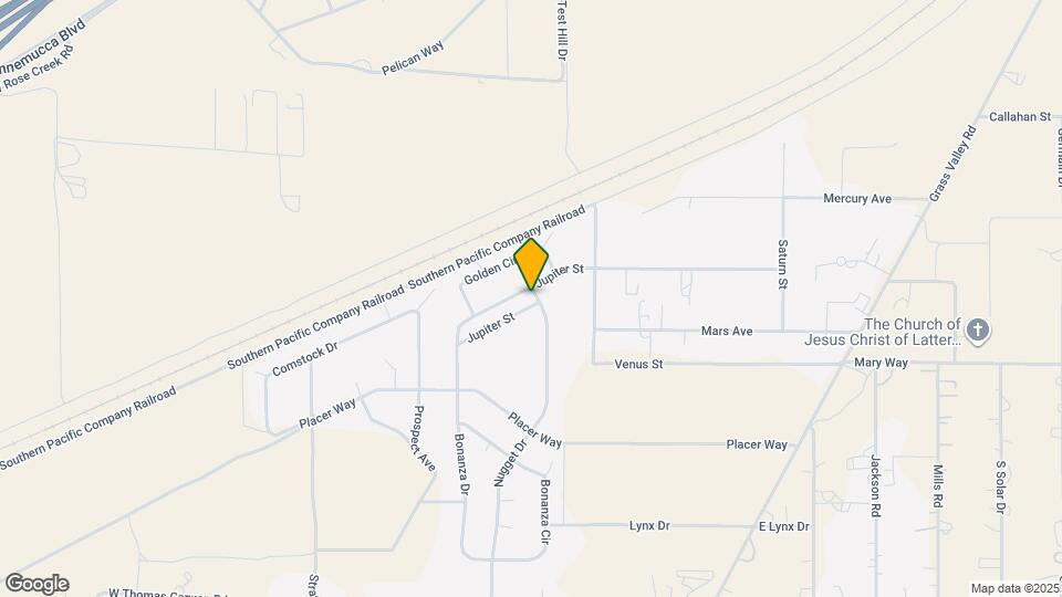 4050 Jupiter St Map and Location Details