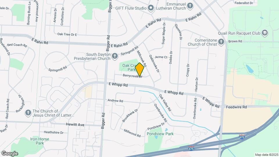 2272 Berrycreek Dr Map and Location Details