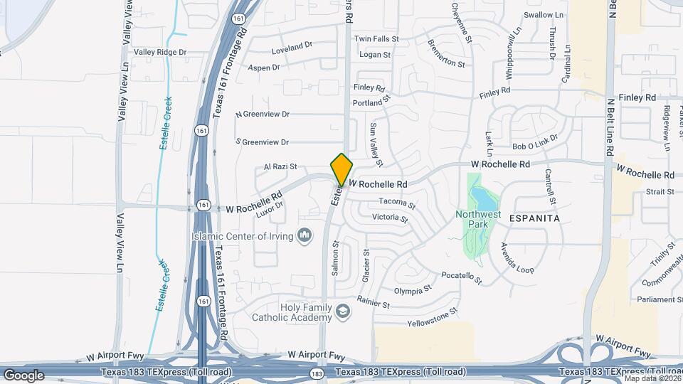 2832 Laramie St Map and Location Details