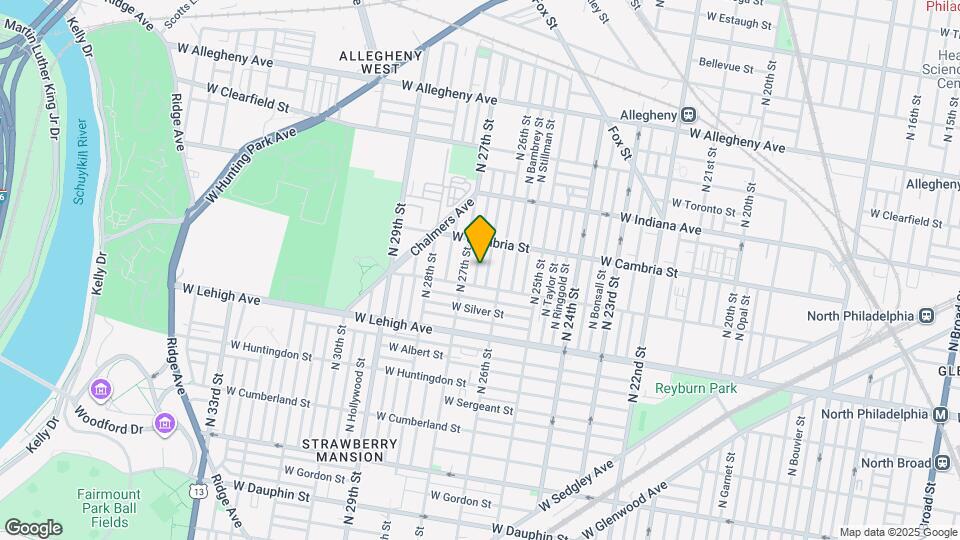 2825 N Taney St Map and Location Details