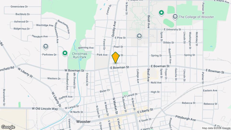 616 N Buckeye St Map and Location Details