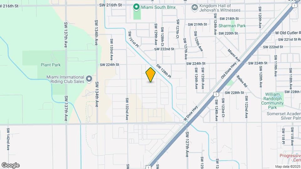 12941 SW 227th St Map and Location Details