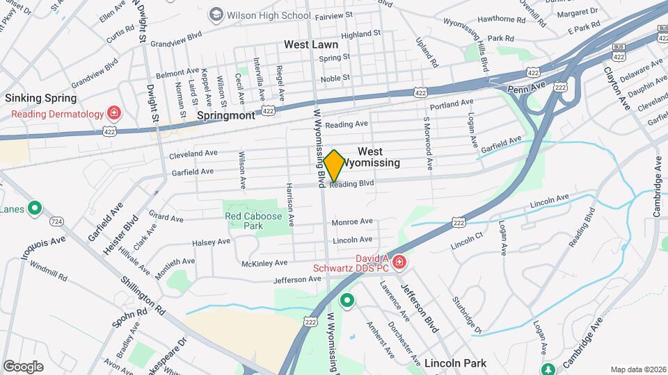 2268 Reading Blvd Map and Location Details