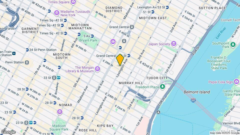 344 Lexington Ave Map and Location Details