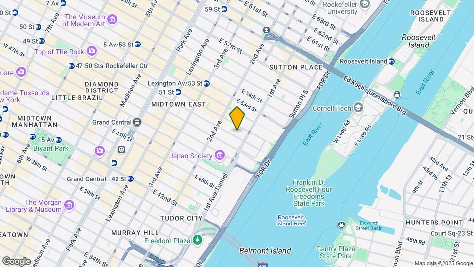 Beekman Hill Co-Op Apartments Map and Location Details