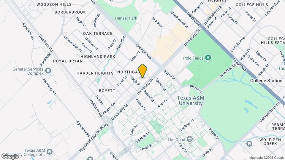 Aspire College Station Mapa y Detalles de la Ubicación
