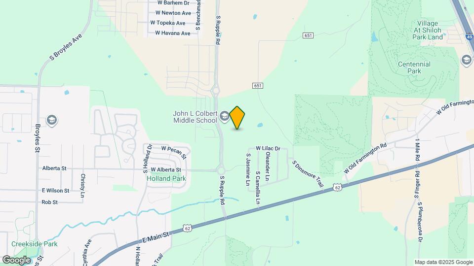 825 S Rupple Rd Map and Location Details