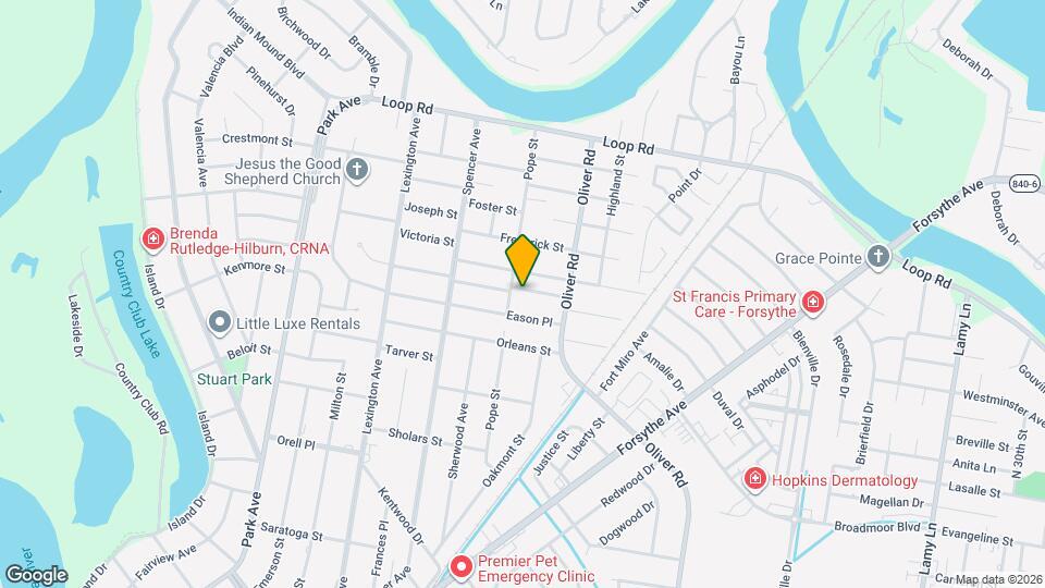 421 Wilmuth St Mapa y Detalles de la Ubicación