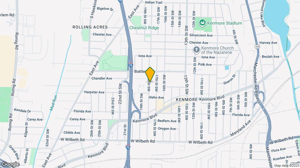 2149 18th St SW Map and Location Details