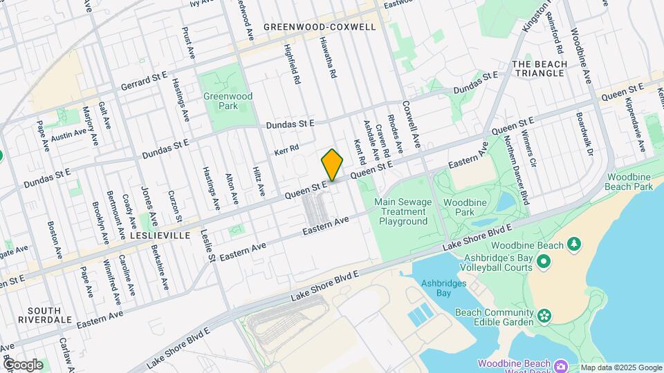 1435-1465 Queen St E Map and Location Details