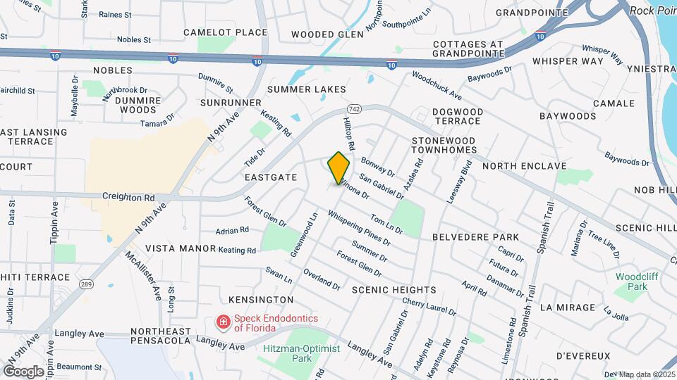 6123 Hilltop Rd Mapa y Detalles de la Ubicación