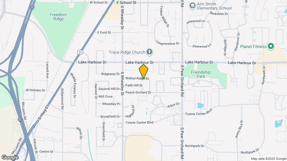 229 Walnut Ridge St Mapa y Detalles de la Ubicación