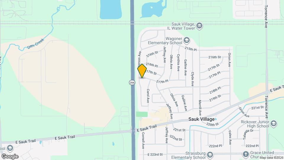 1602 217th Pl Mapa y Detalles de la Ubicación