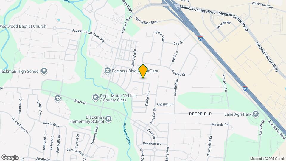 3720 Southbend Dr Mapa y Detalles de la Ubicación