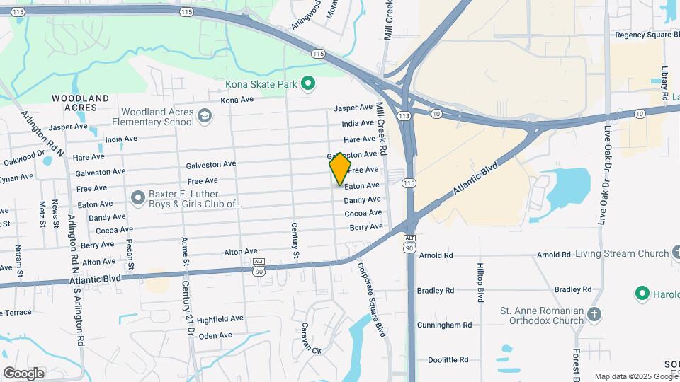 8910 Eaton Ave Map and Location Details