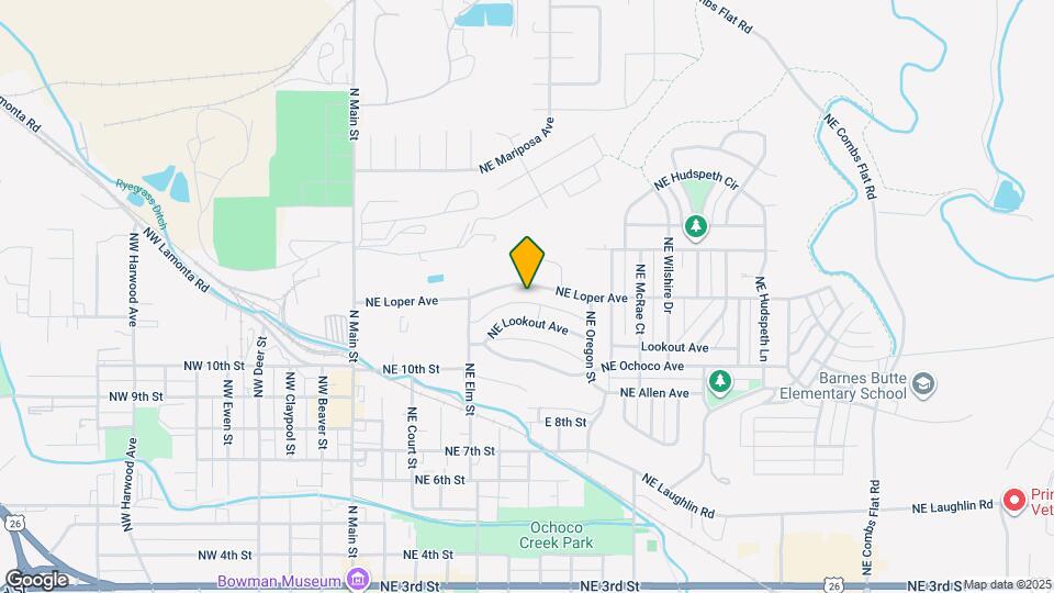 704 NE Loper Ave Map and Location Details