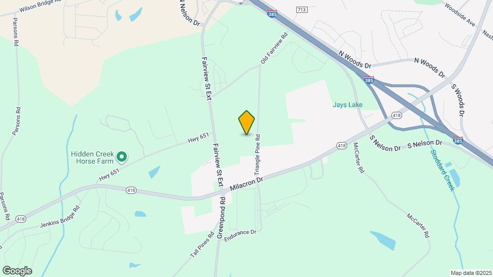 164 Triangle Pine Rd Map and Location Details