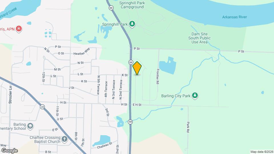 1150 Springhill Rd Map and Location Details