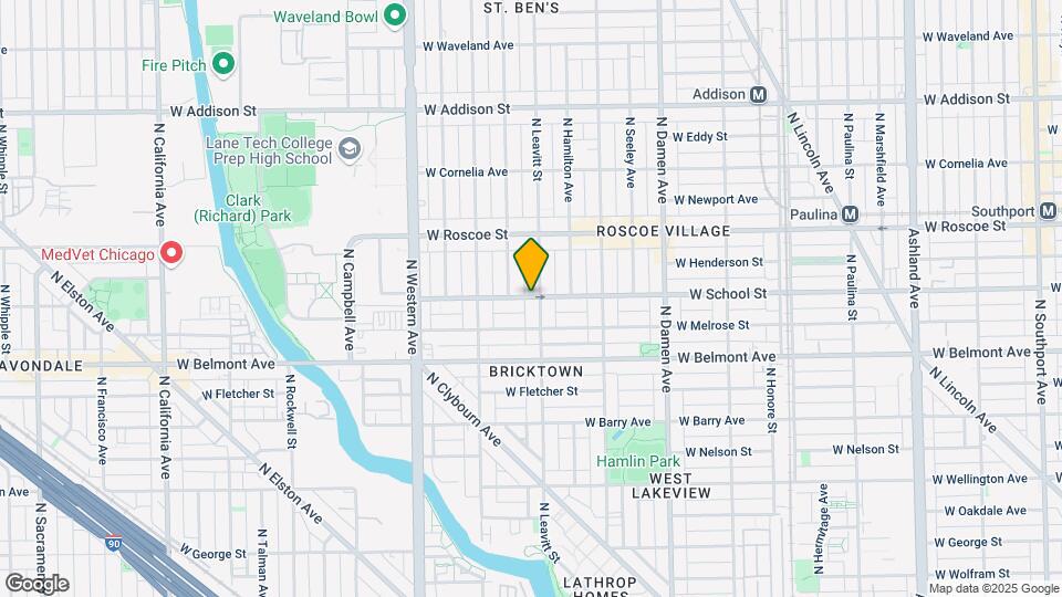 2207 W School St Map and Location Details