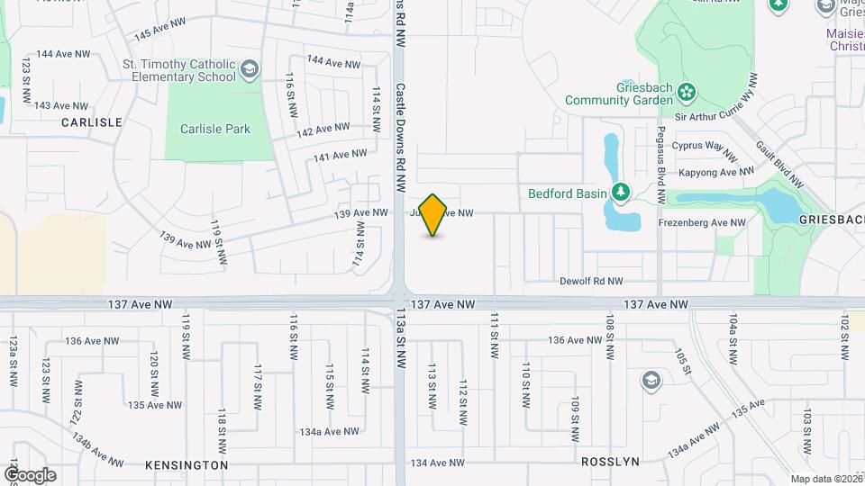 5724 Juchli Av NW Map and Location Details