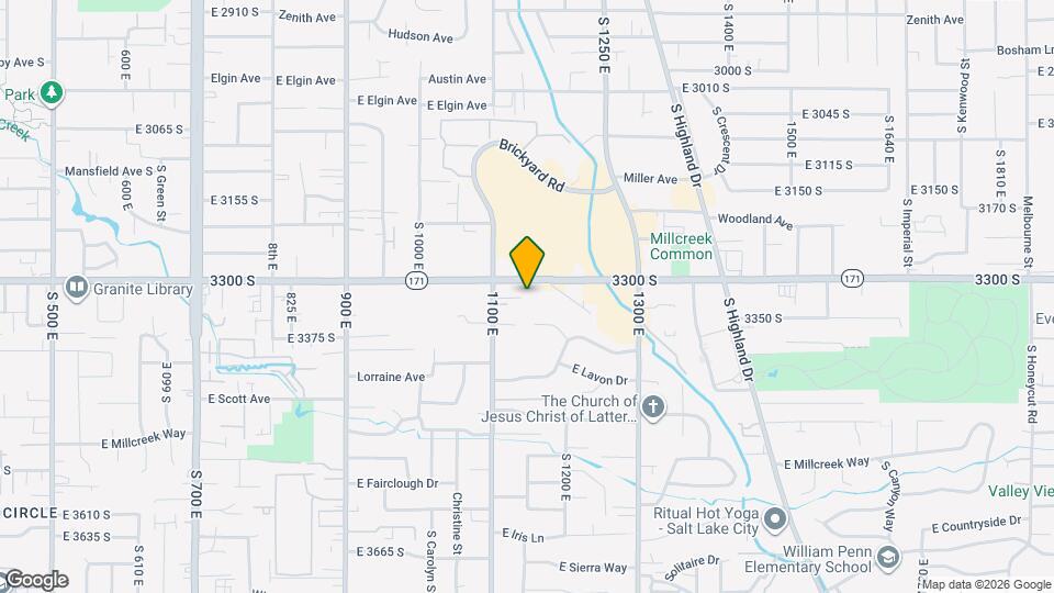 1156 E 3300 S, Unit 318 Map and Location Details