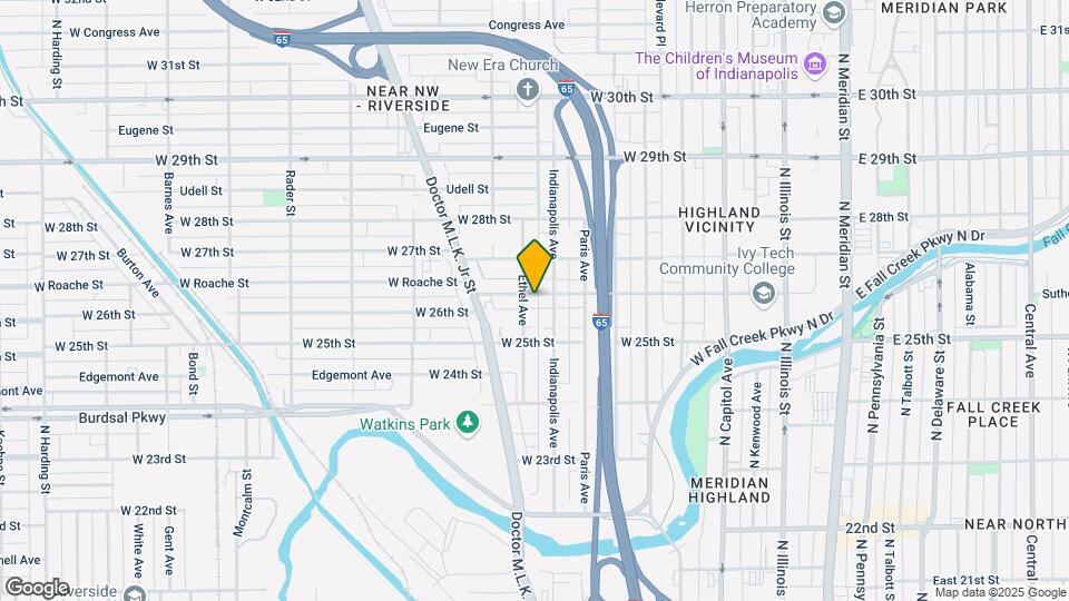 517 W 26th St Map and Location Details