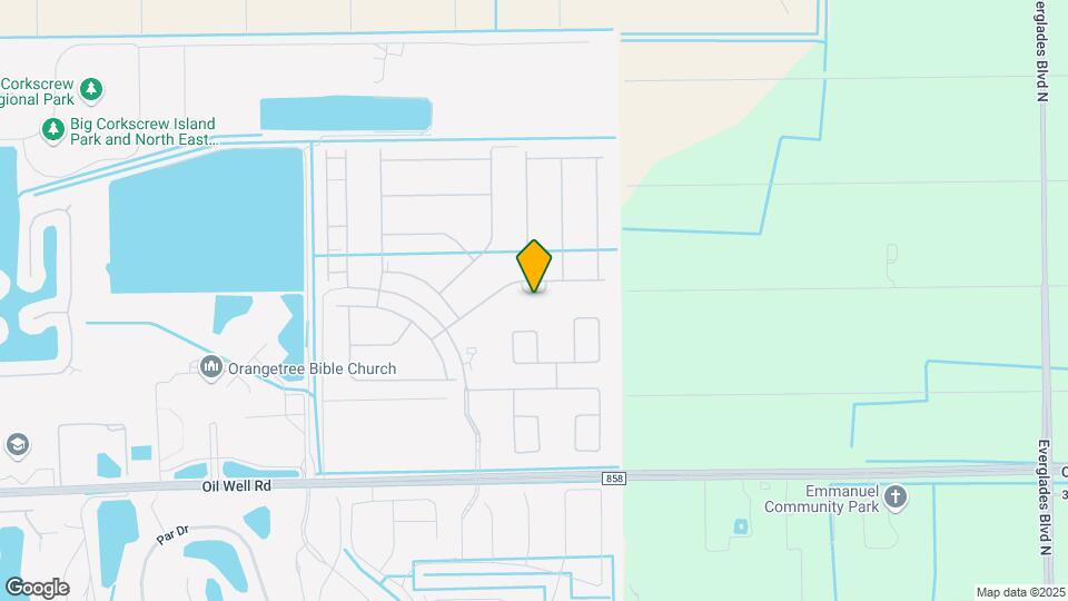 2054 Minneola St Map and Location Details