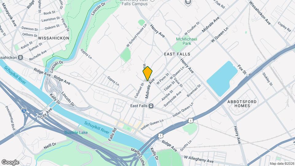 3503 Midvale Ave Mapa y Detalles de la Ubicación