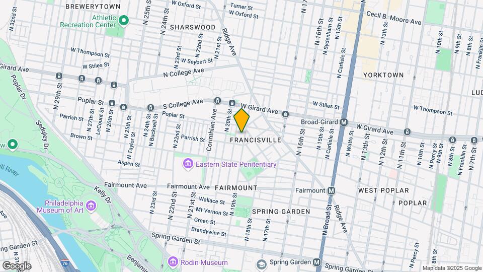 864 N 19th St Map and Location Details
