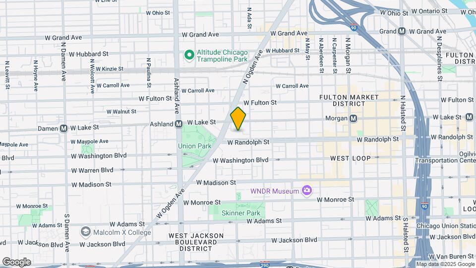 1390 W Randolph St-Unit -2 Map and Location Details