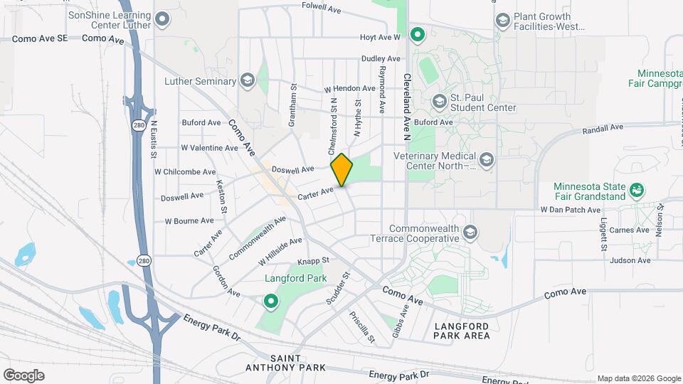 2150 Carter Ave Mapa y Detalles de la Ubicación