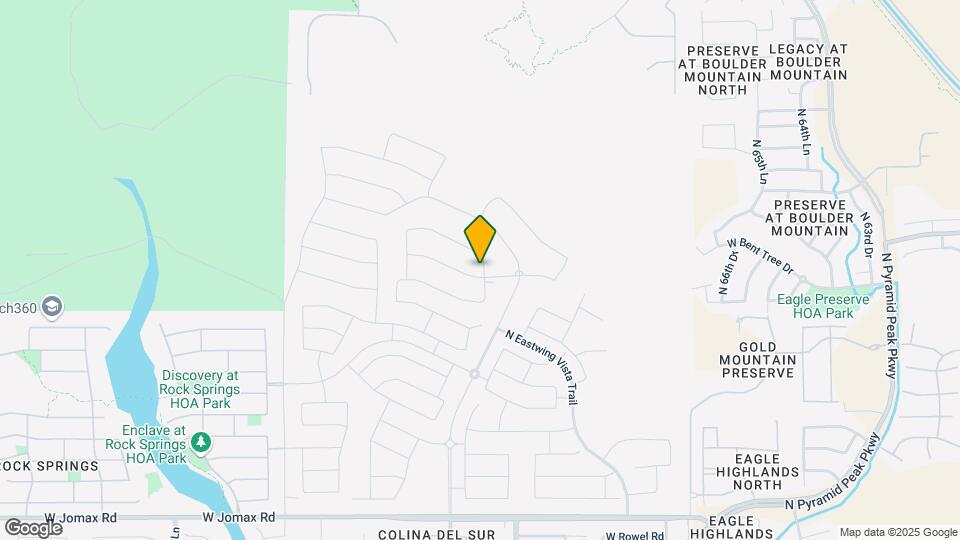 7106 W Hedge Hog Pl Map and Location Details