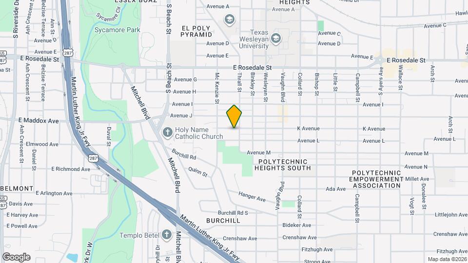 2832-2834 K Avenue Map and Location Details
