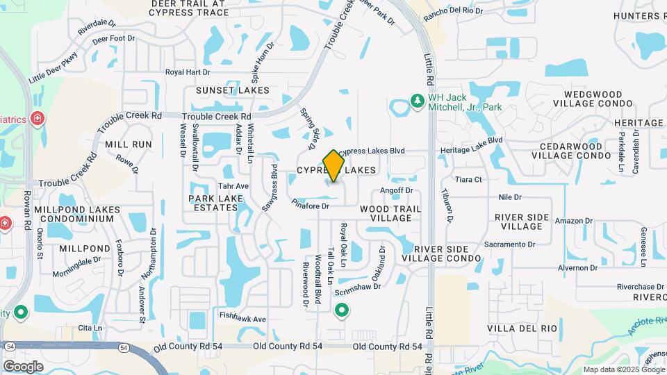 8604 Knob Hill Ct Map and Location Details